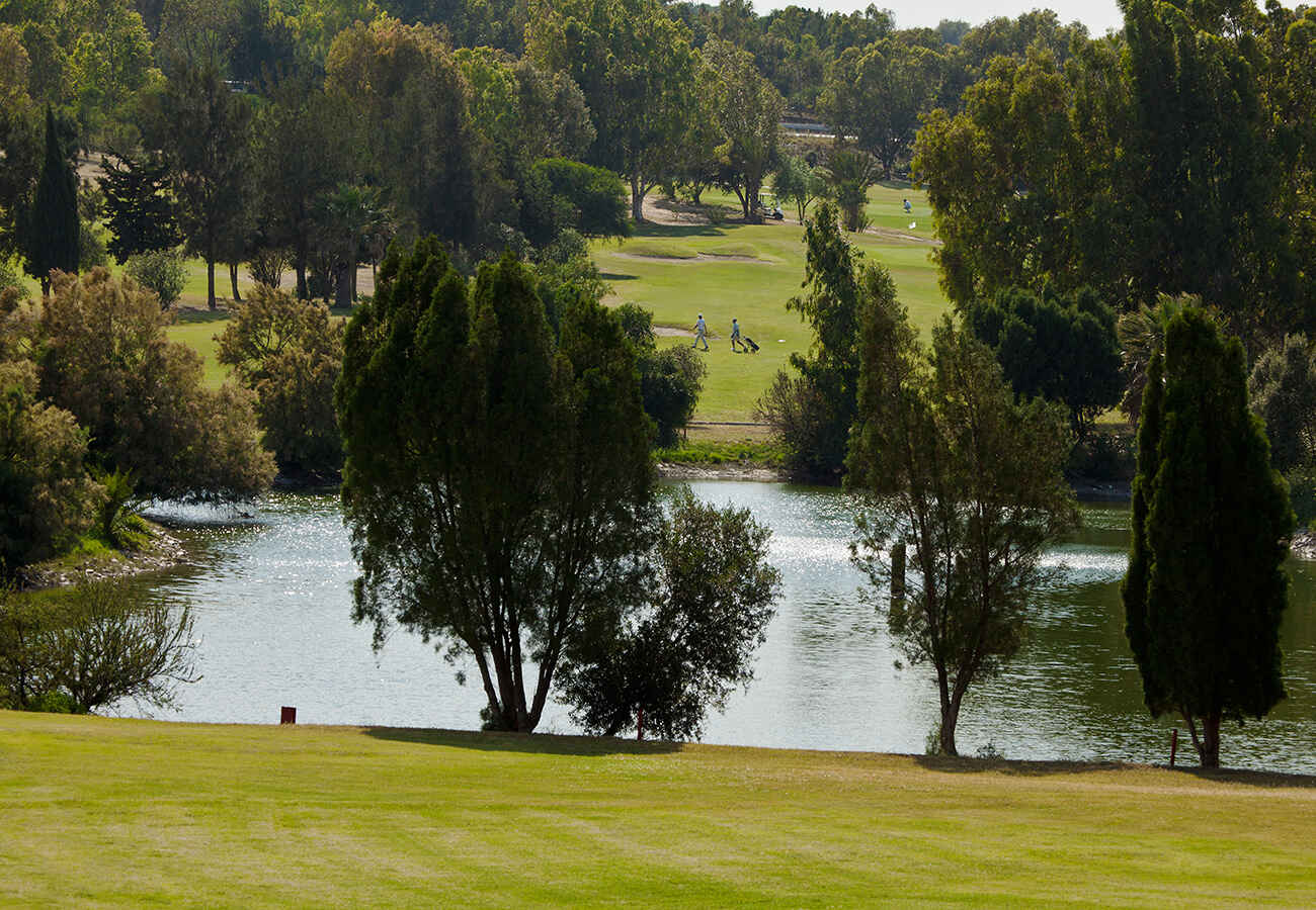 Golfplatzansicht