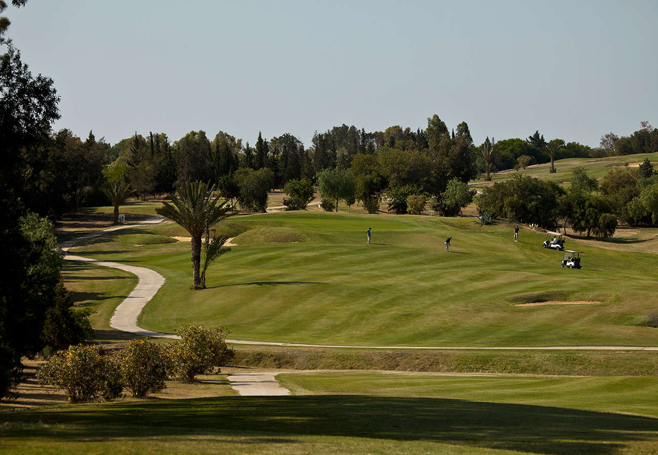 Golfplatzansicht