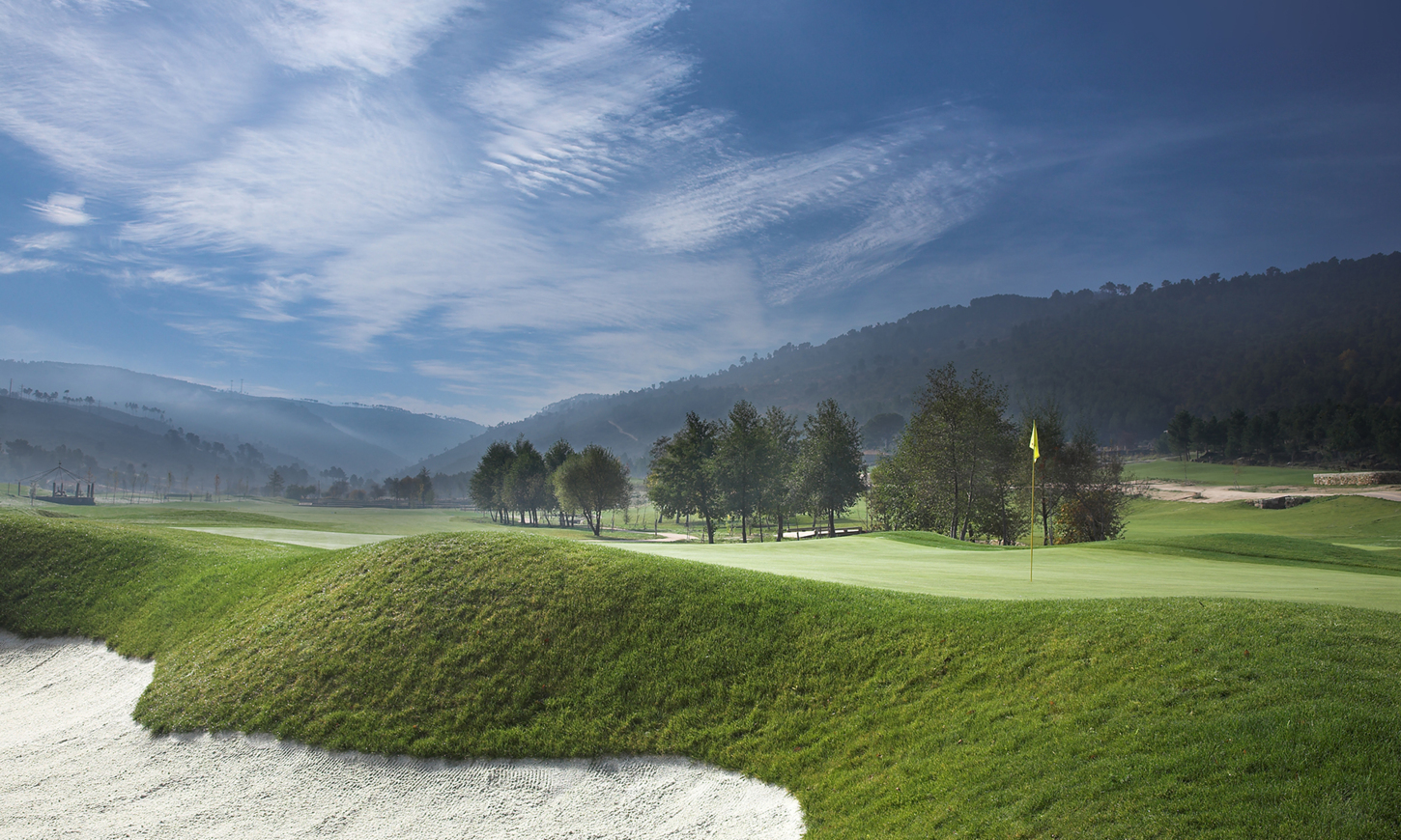 Golfplatzansicht