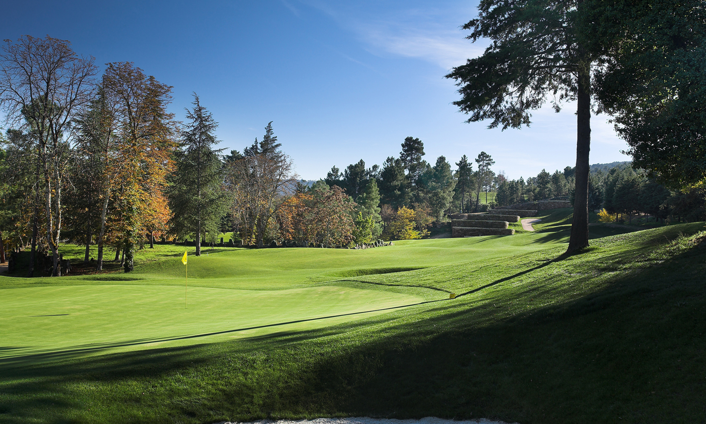 Golfplatzansicht