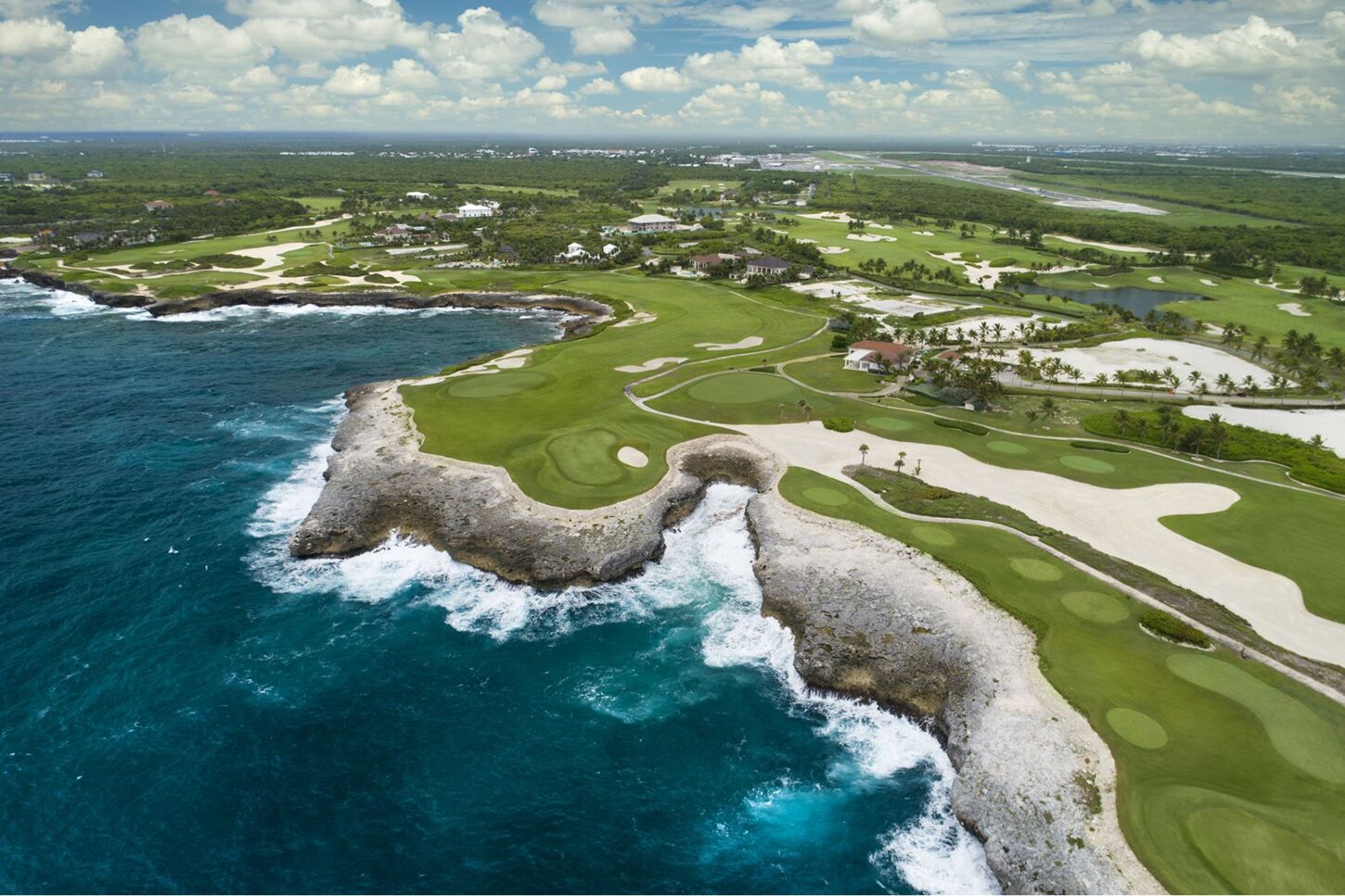 Golfplatzansicht