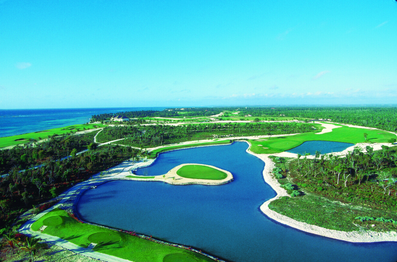 Golfplatzansicht