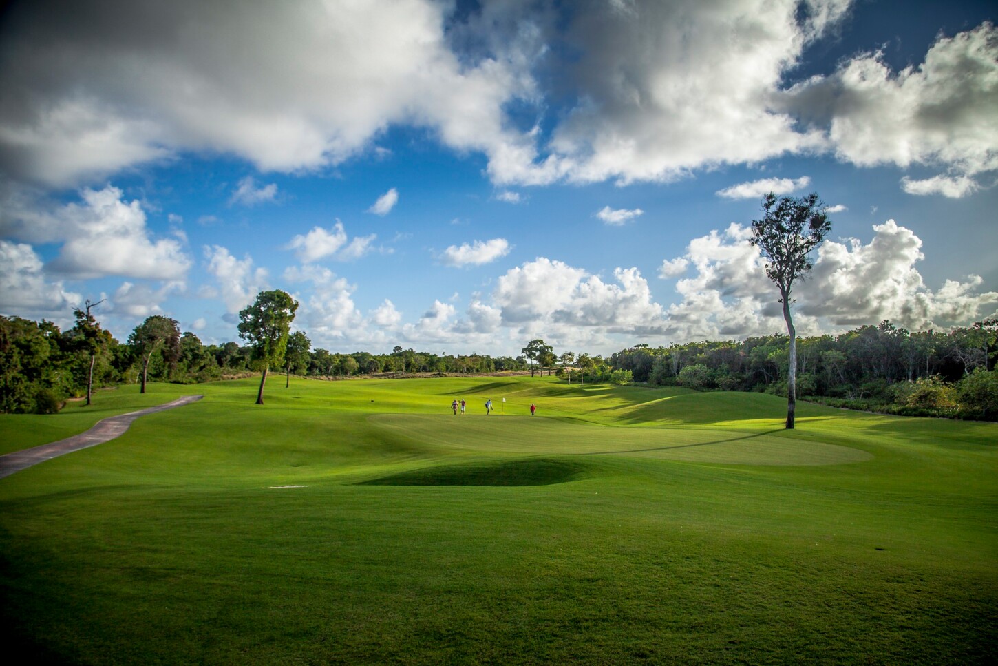 Golfplatzansicht
