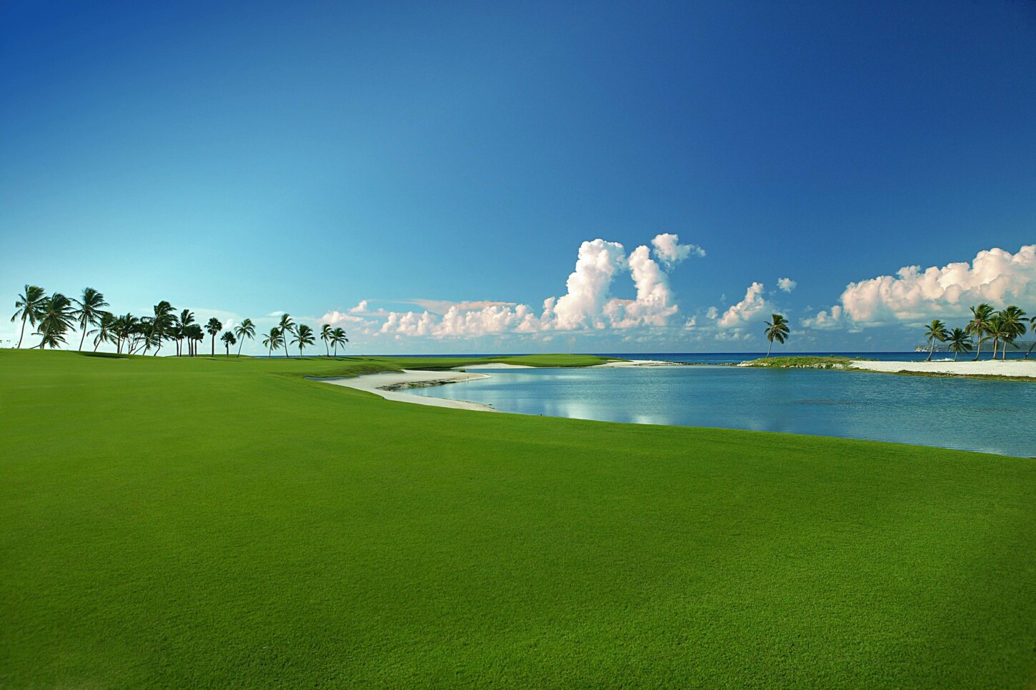 Golfplatzansicht
