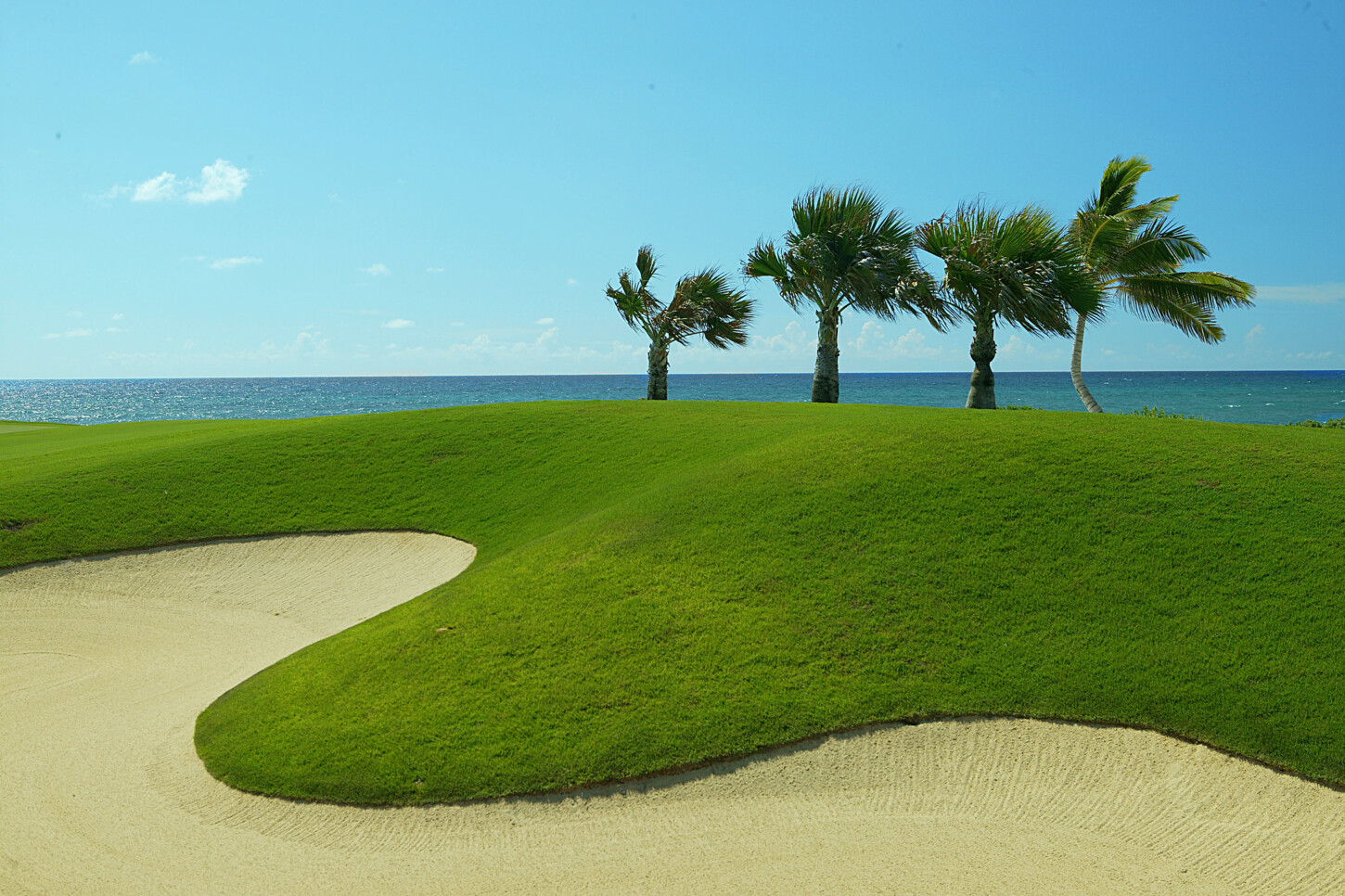 Golfplatzansicht