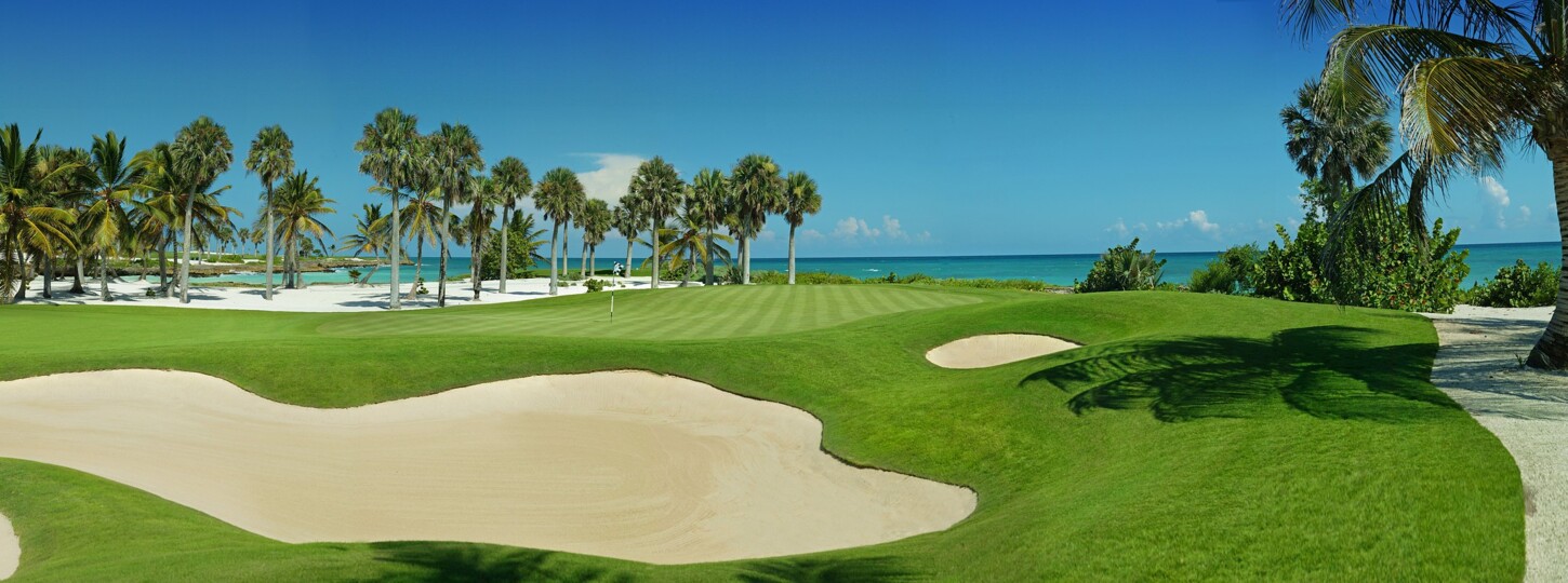 Golfplatzansicht