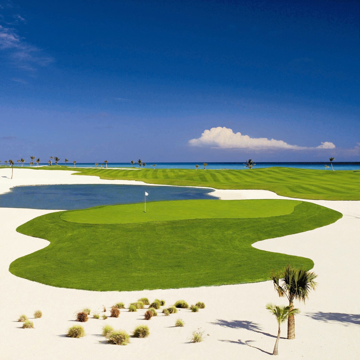Golfplatzansicht