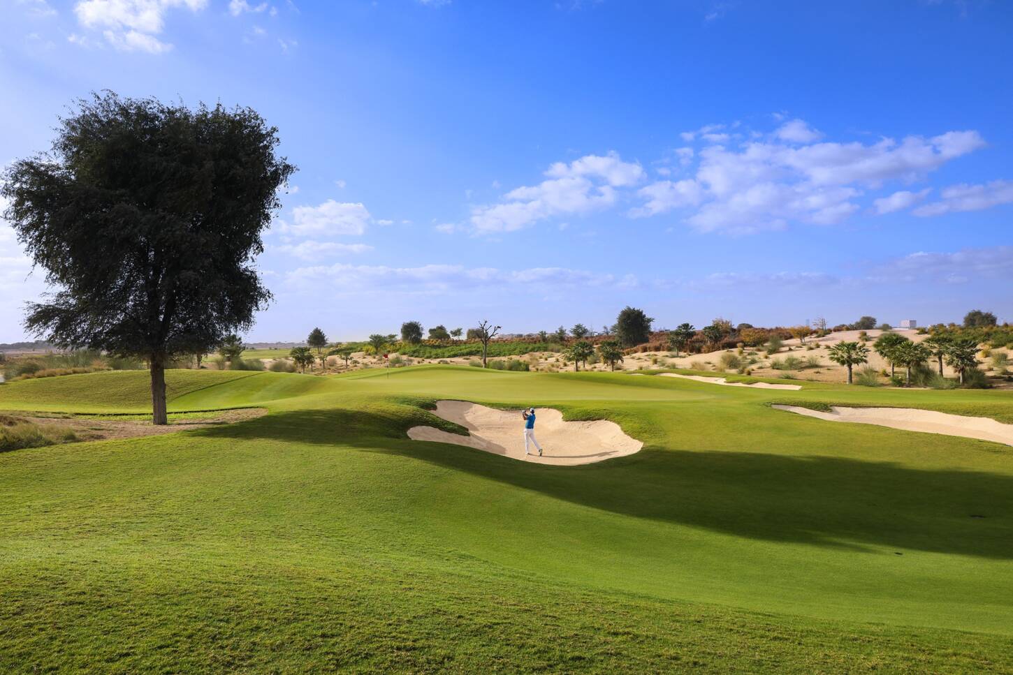 Golfplatzansicht