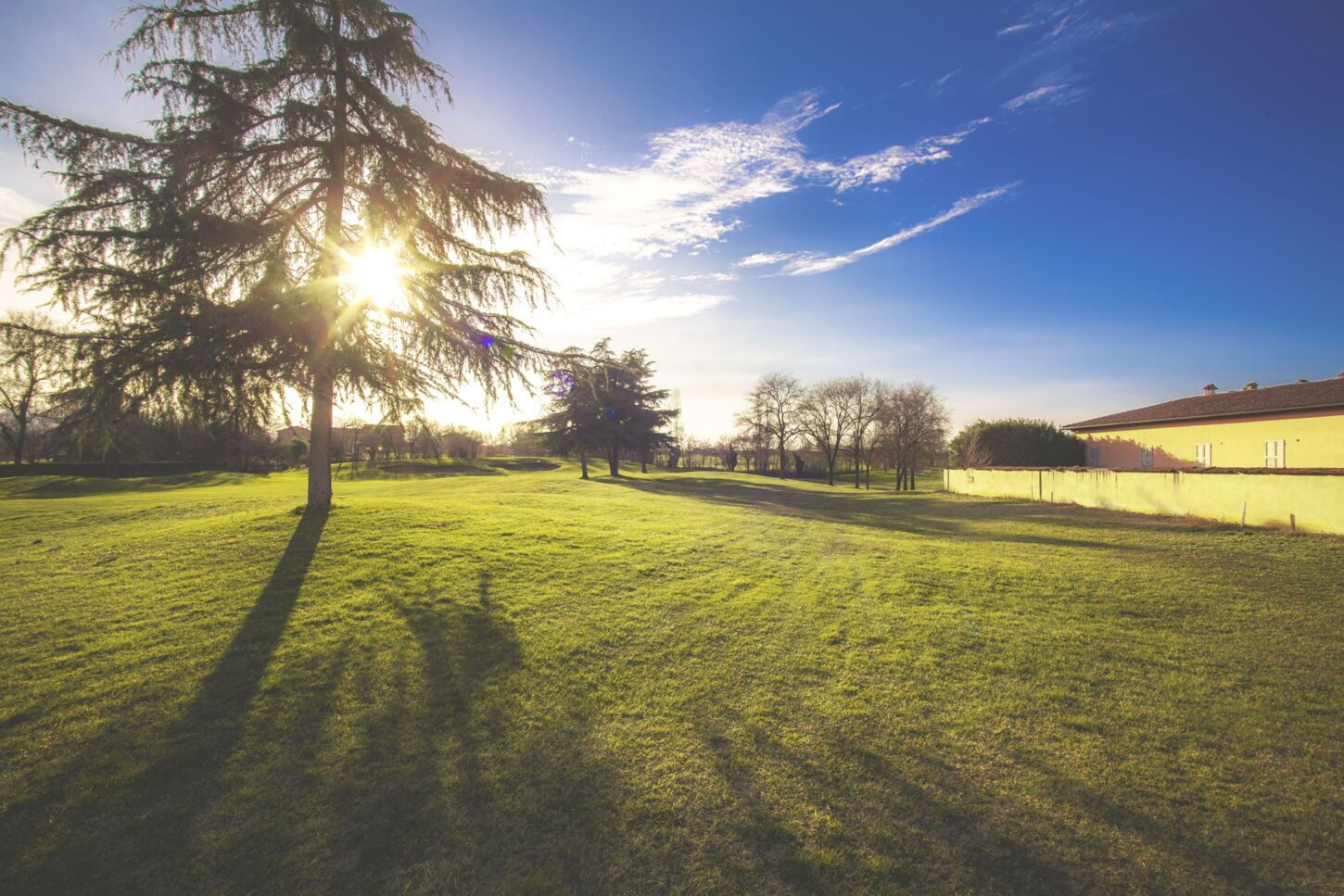 Golfplatzansicht