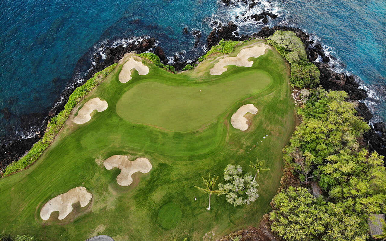 Golfplatz Landschaft