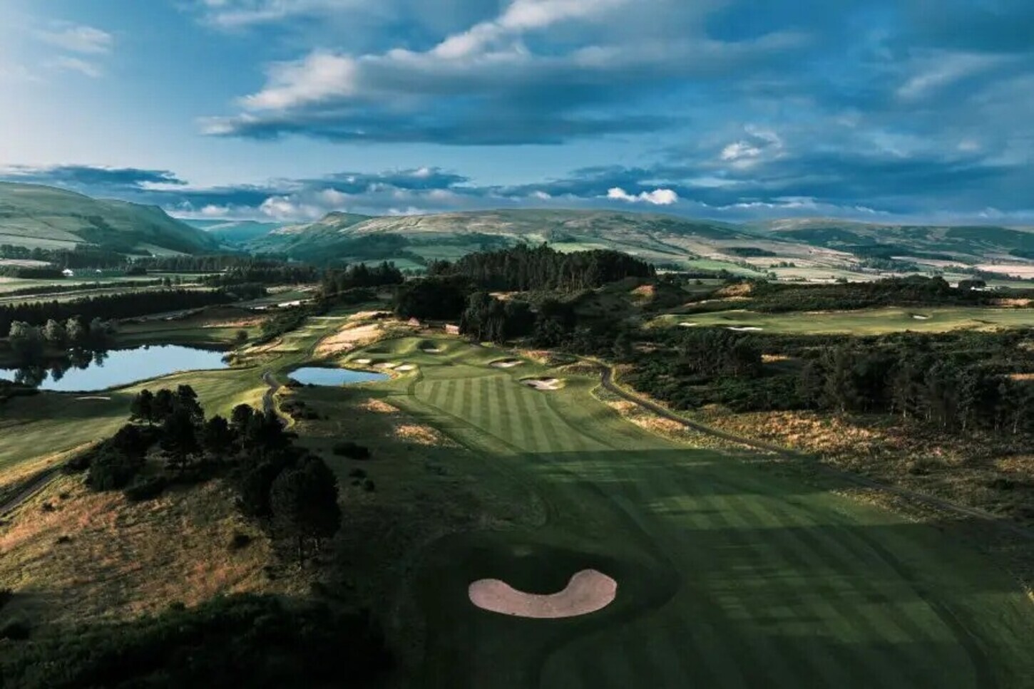 Golfplatz Ansicht