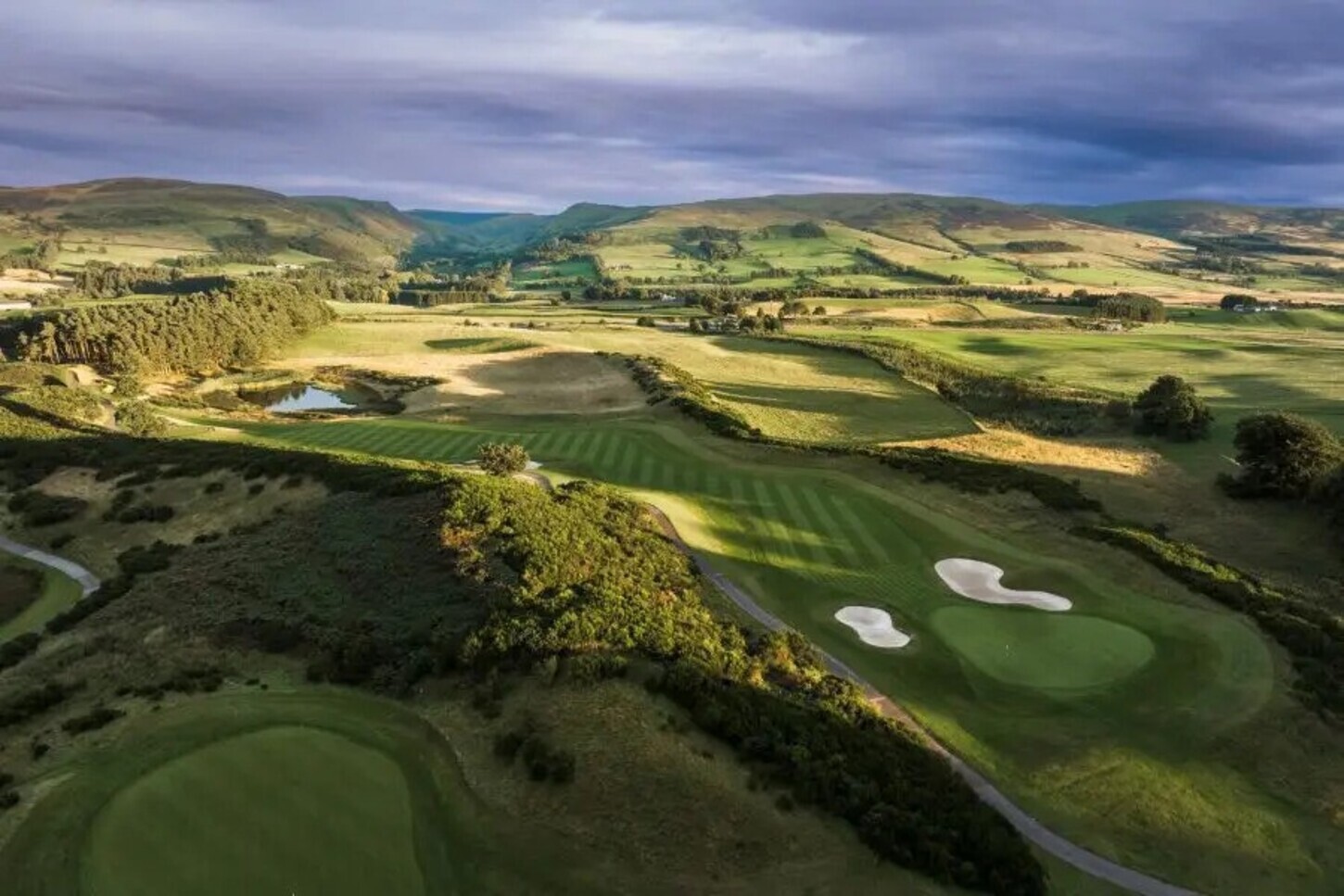 Golfplatz Ansicht