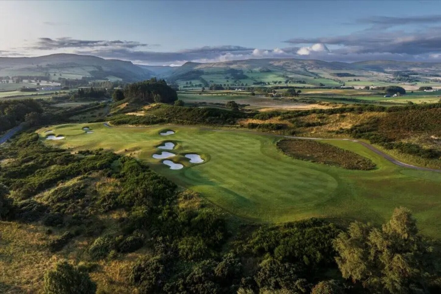 Golfplatz Ansicht