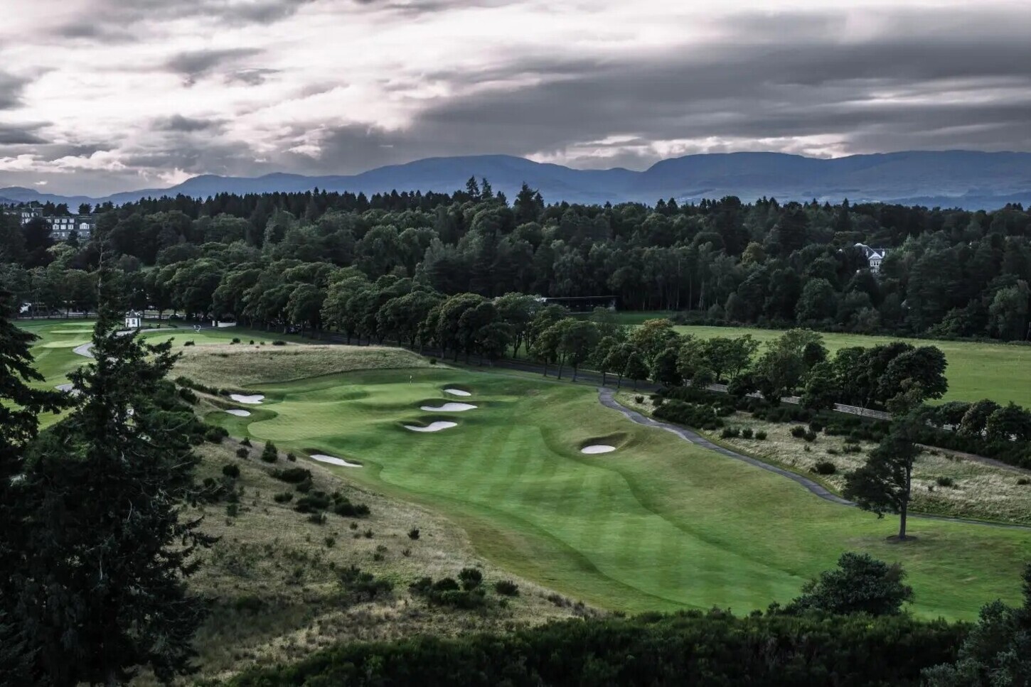 Golfplatz Ansicht