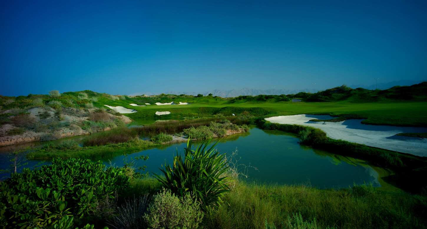 Golfplatzansicht