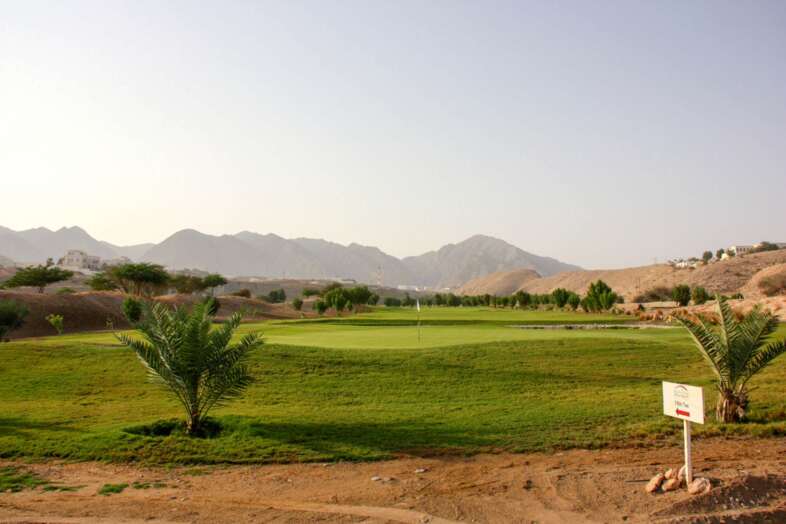 Golfplatzansicht