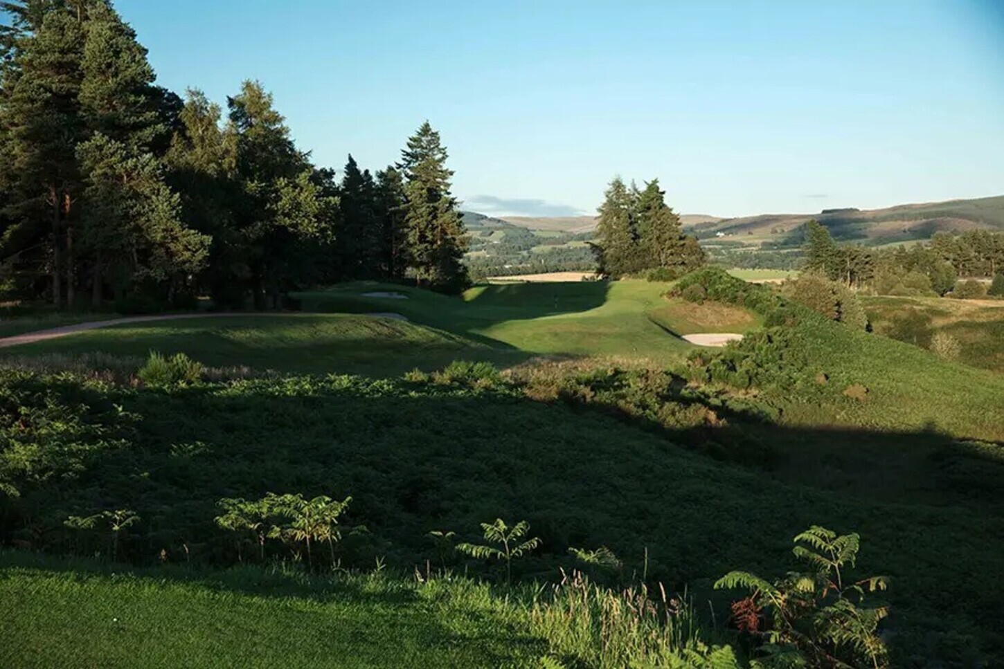 Golfplatz Ansicht