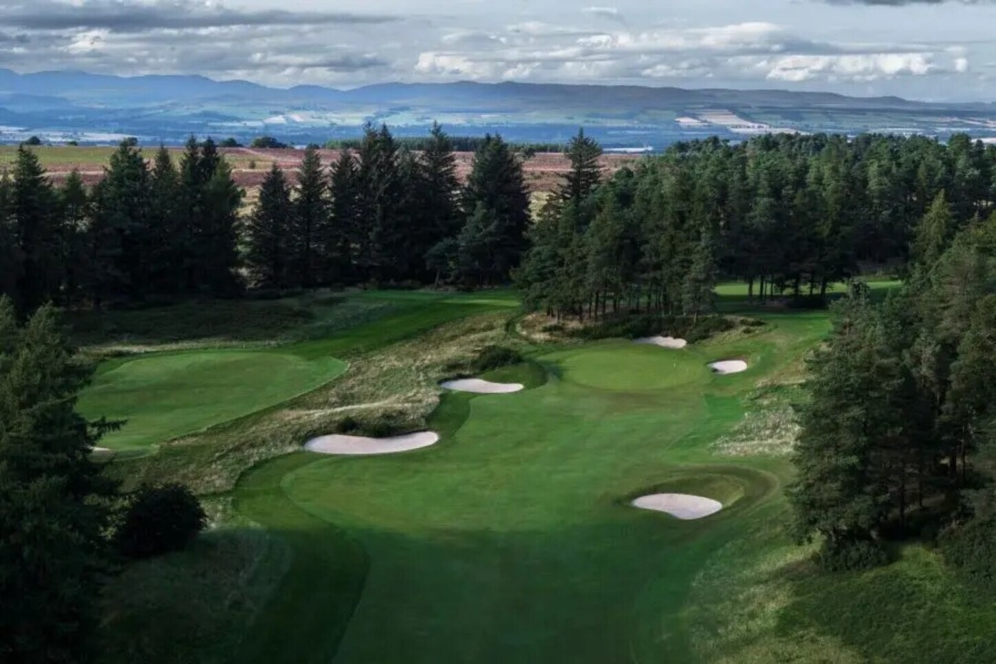Golfplatz Ansicht