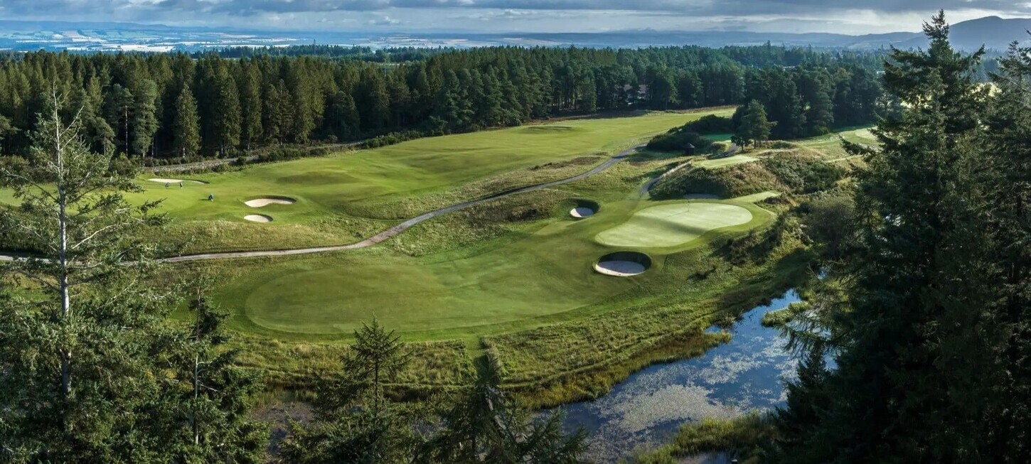 Golfplatz Ansicht