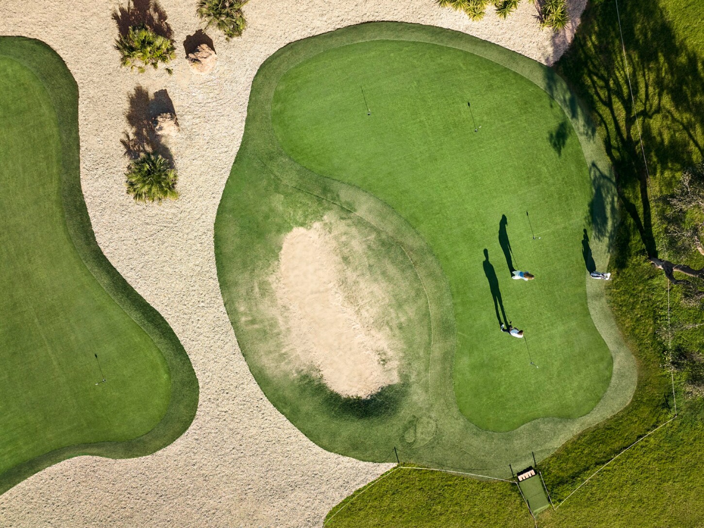 Golfplatzansicht