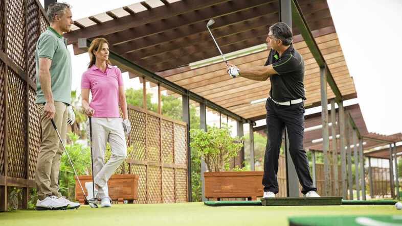 Golfplatz Golfschule Robinson Club Cala Serena 6753