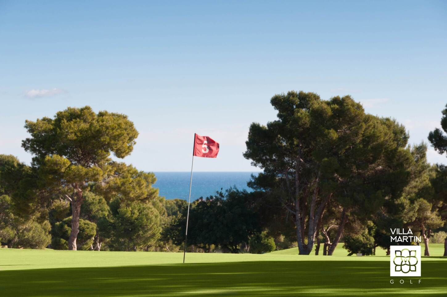 Golfplatzansicht