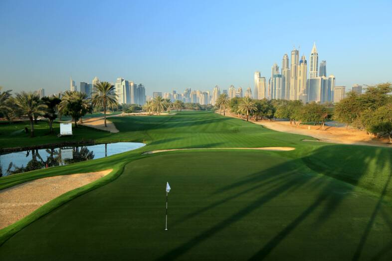 Golfplatz Emirates Golf Club - Majlis 6974