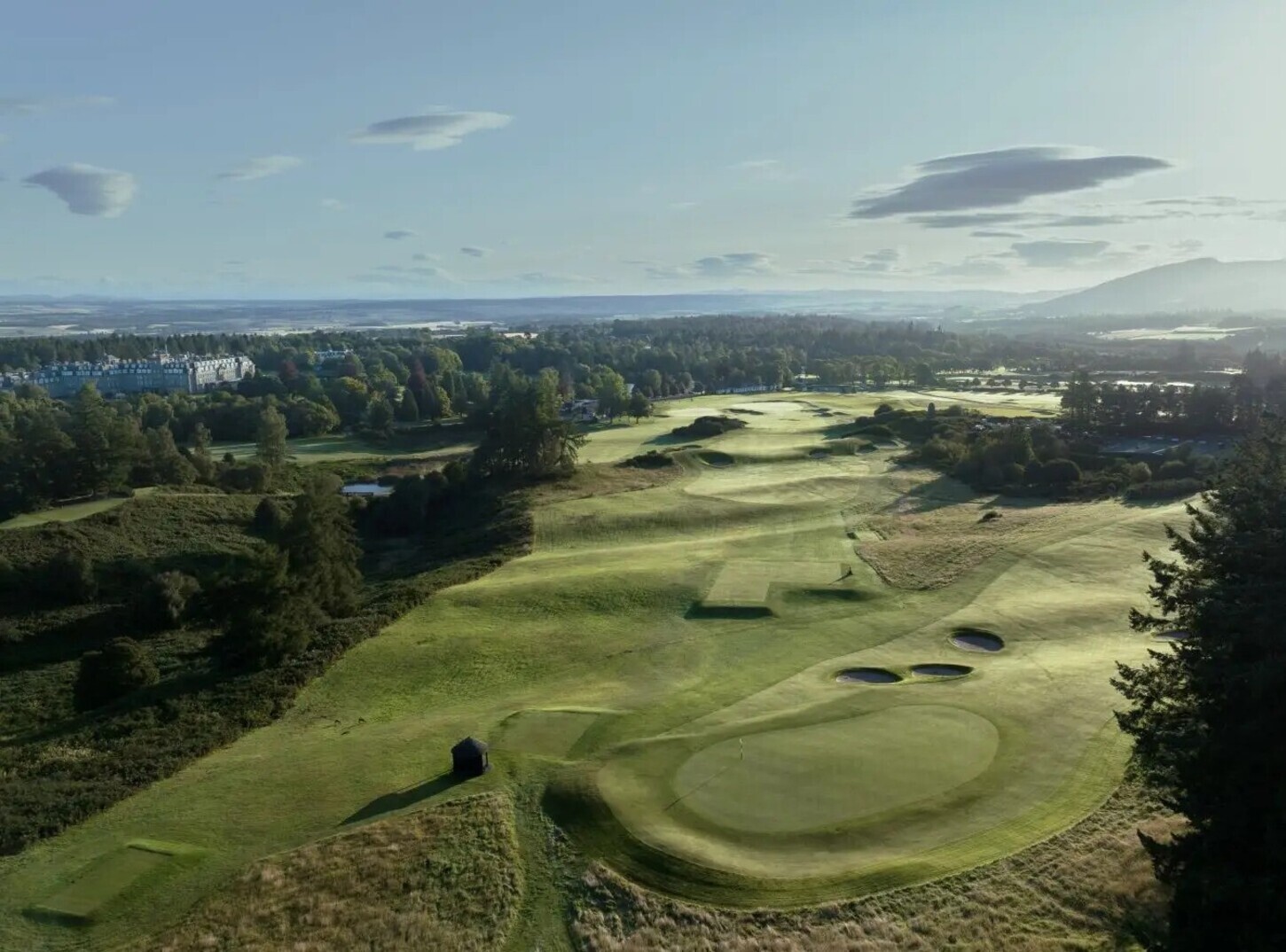 Golfplatz Ansicht