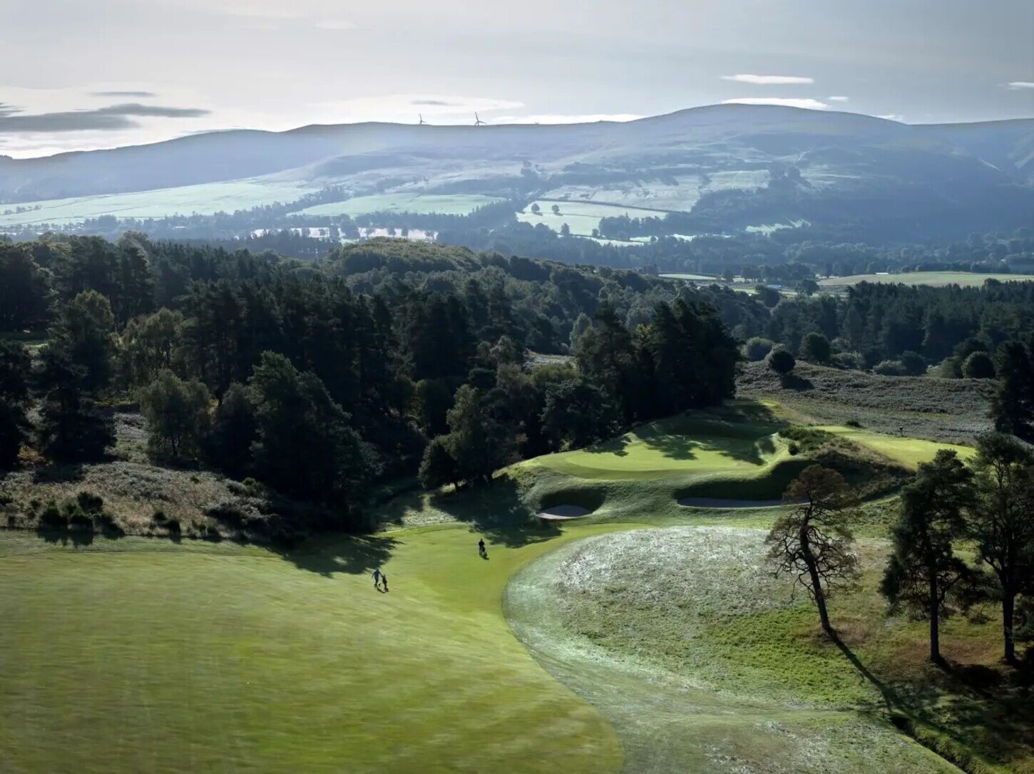 Golfplatz Ansicht