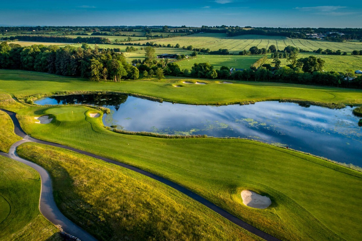 Golfplatz Ansicht