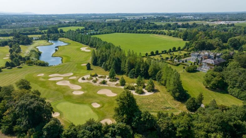 Golfplatz Ansicht