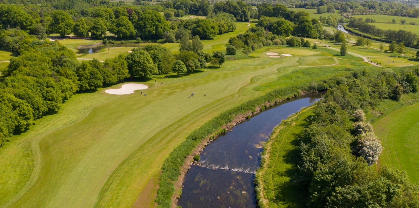 Golfplatz Ansicht