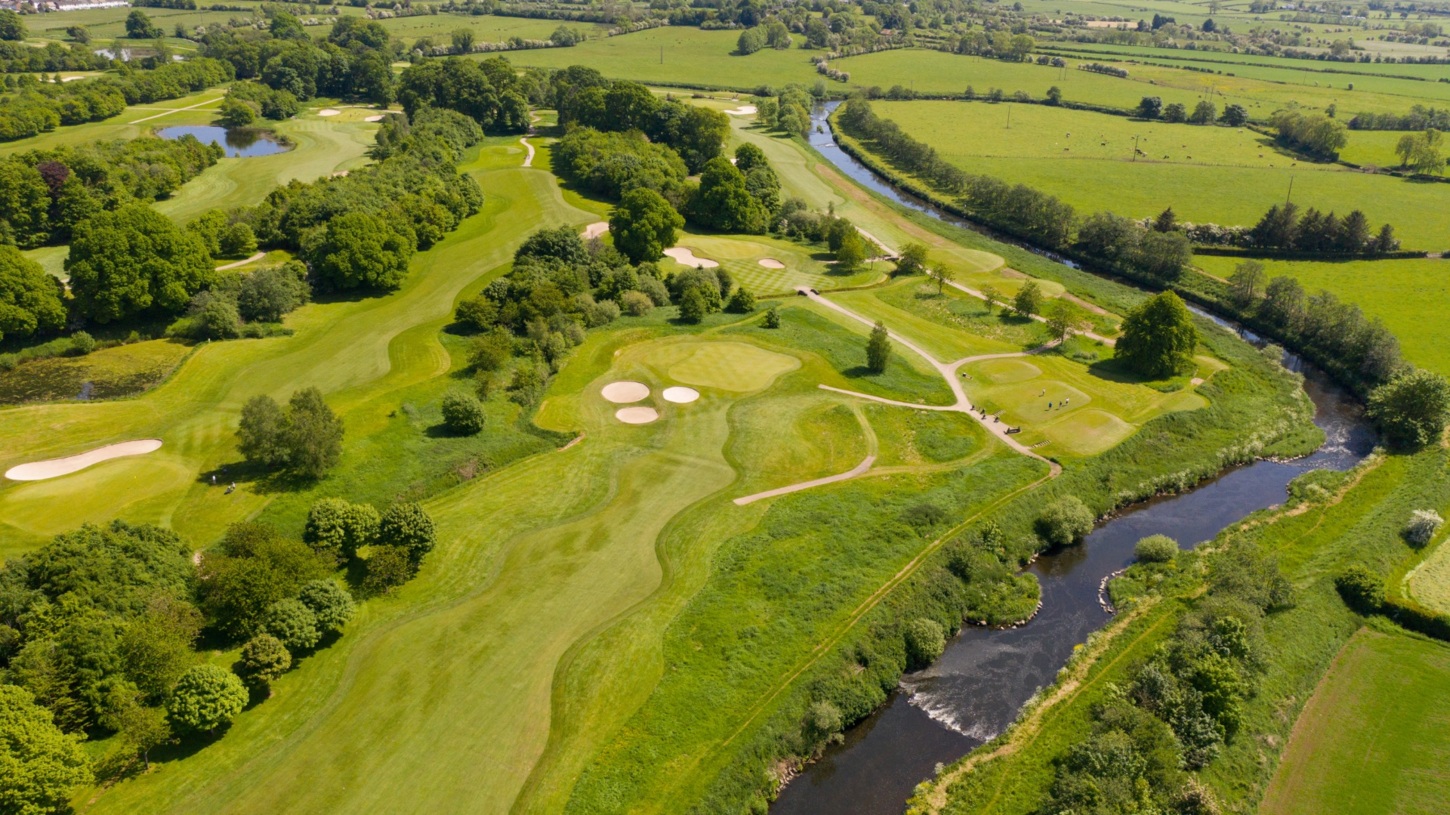 Golfplatz Ansicht