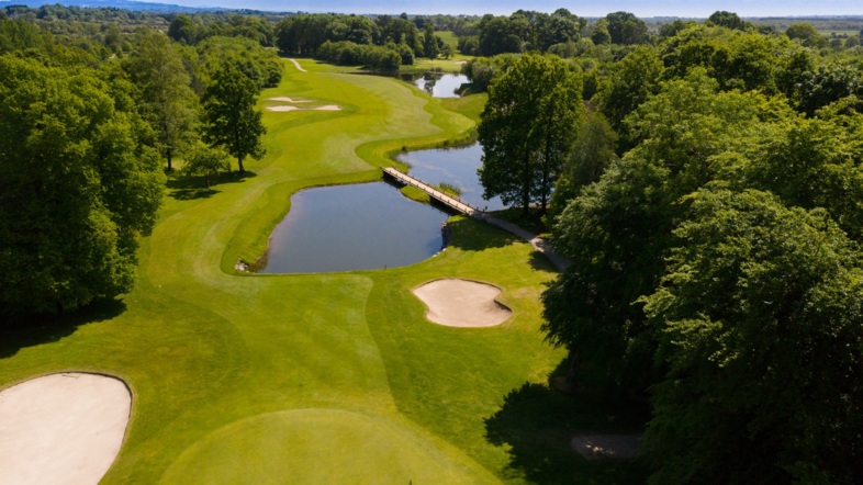 Golfplatz Ansicht