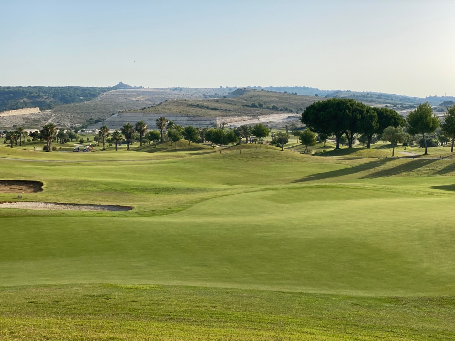 Golfplatz Ansicht