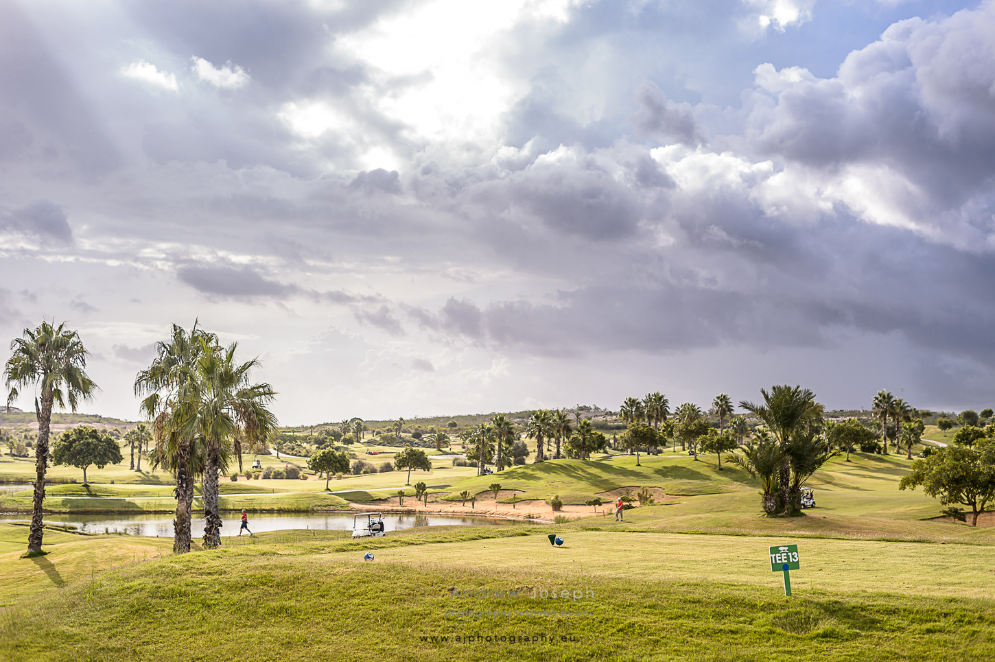 Golfplatz Ansicht