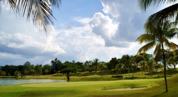 Golfplatz Ansicht