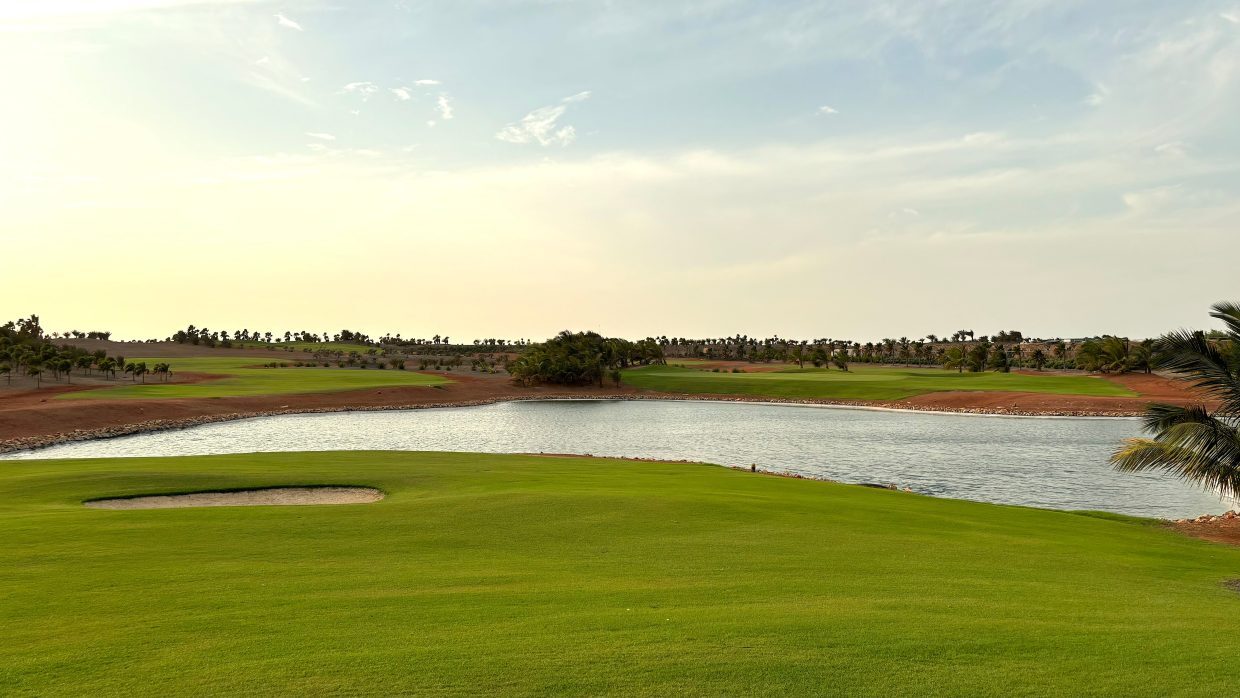 Golfplatzansicht