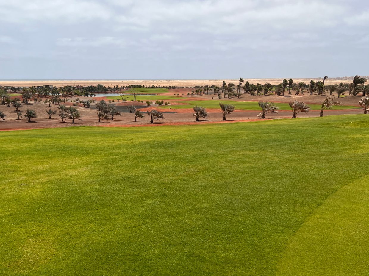 Golfplatzansicht