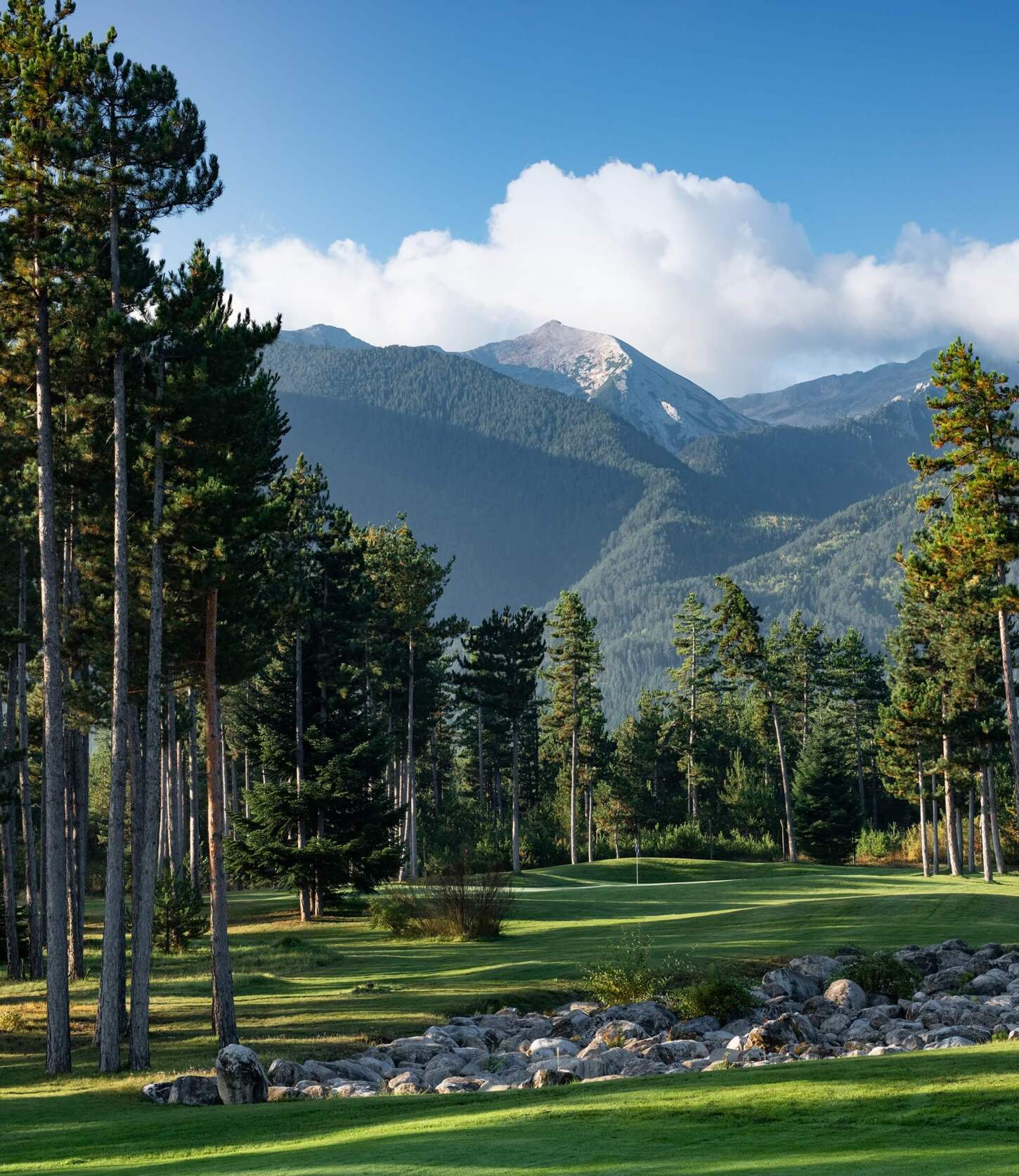 Golfplatzansicht