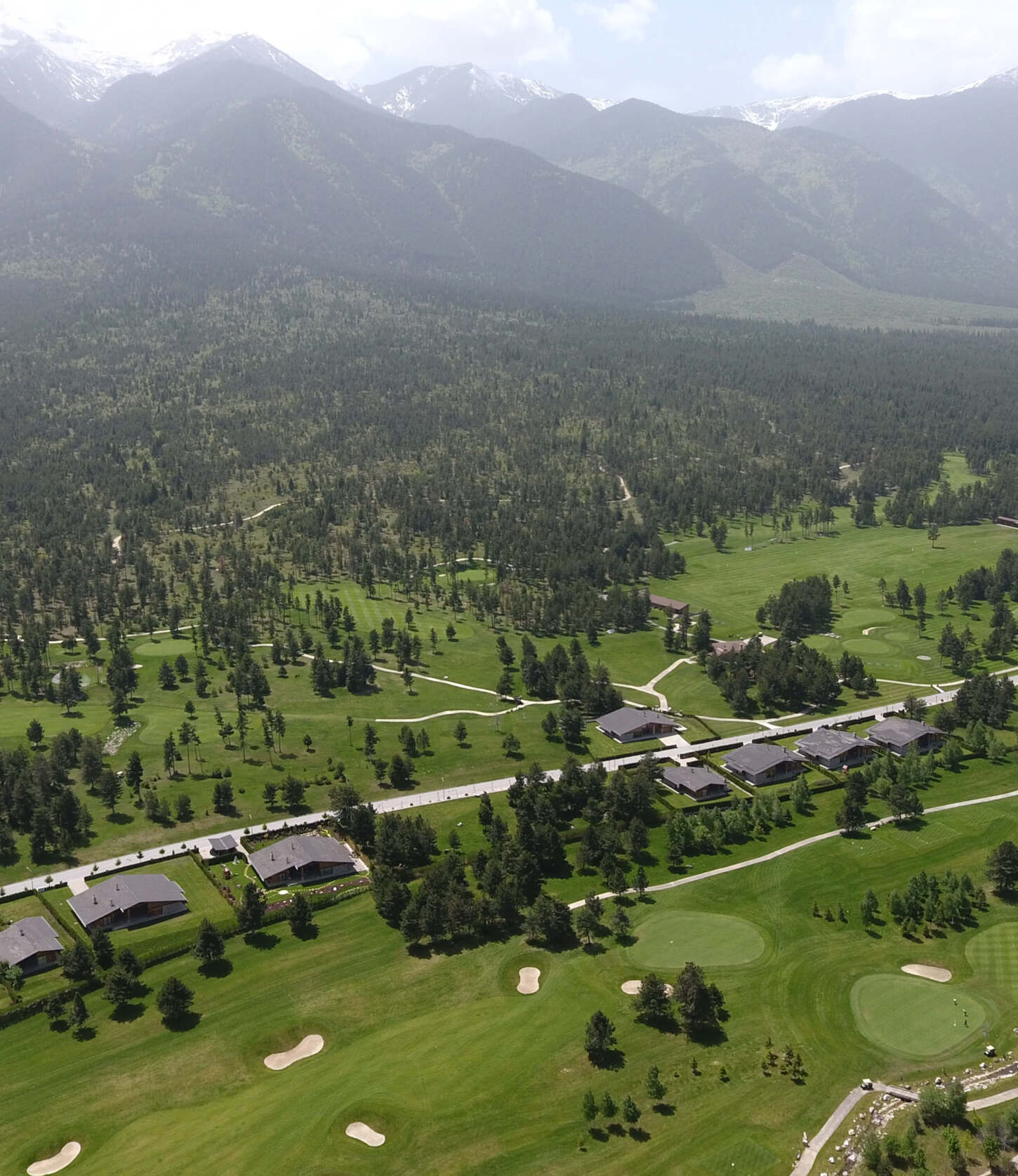 Golfplatzansicht
