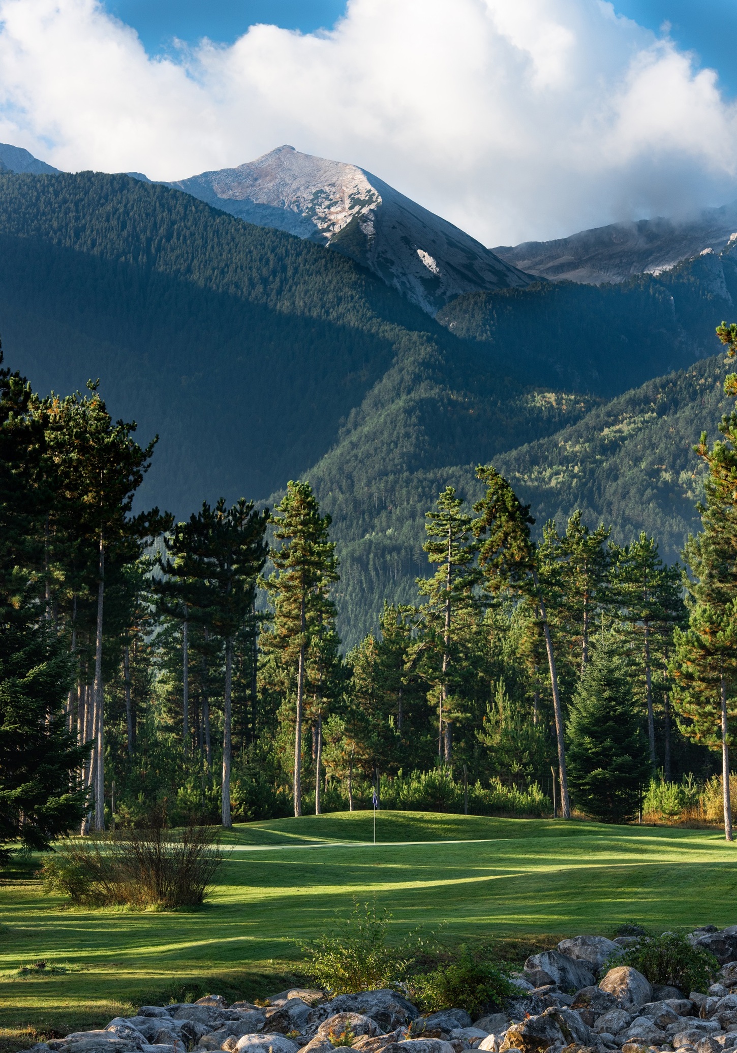 Golfplatzansicht
