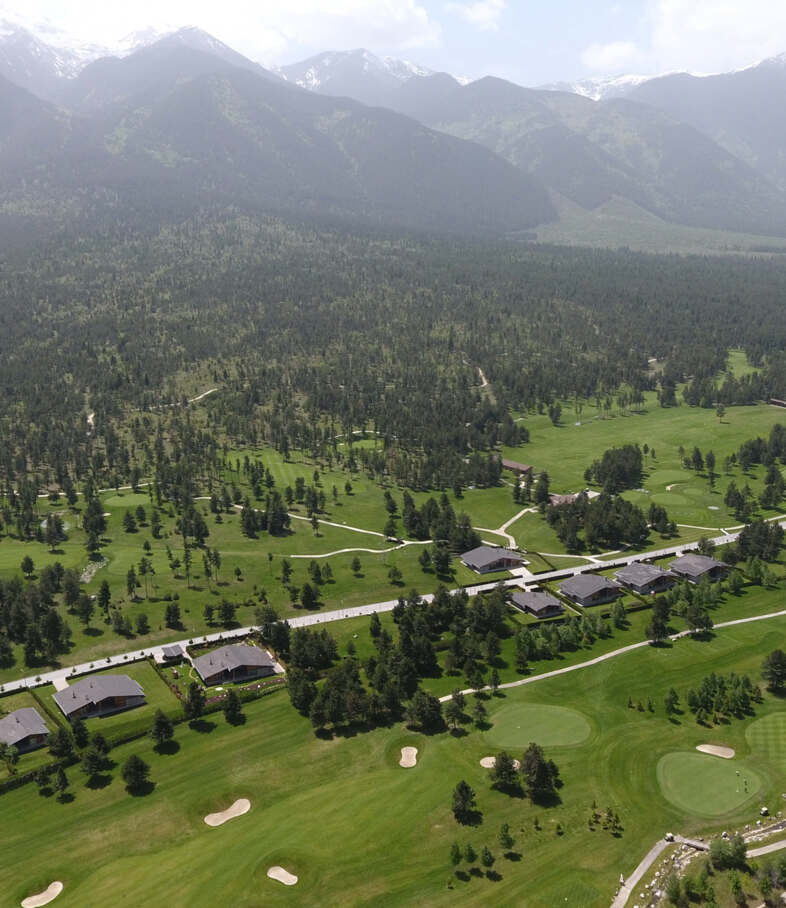 Golfplatzansicht