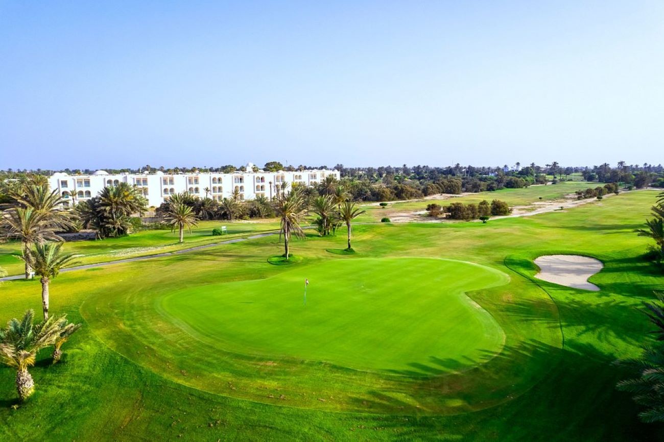 Golfplatz Ansicht
