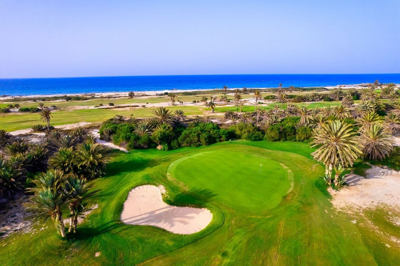 Golfplatz Ansicht
