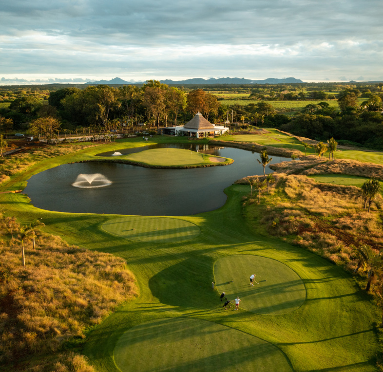 Golfplatzansicht