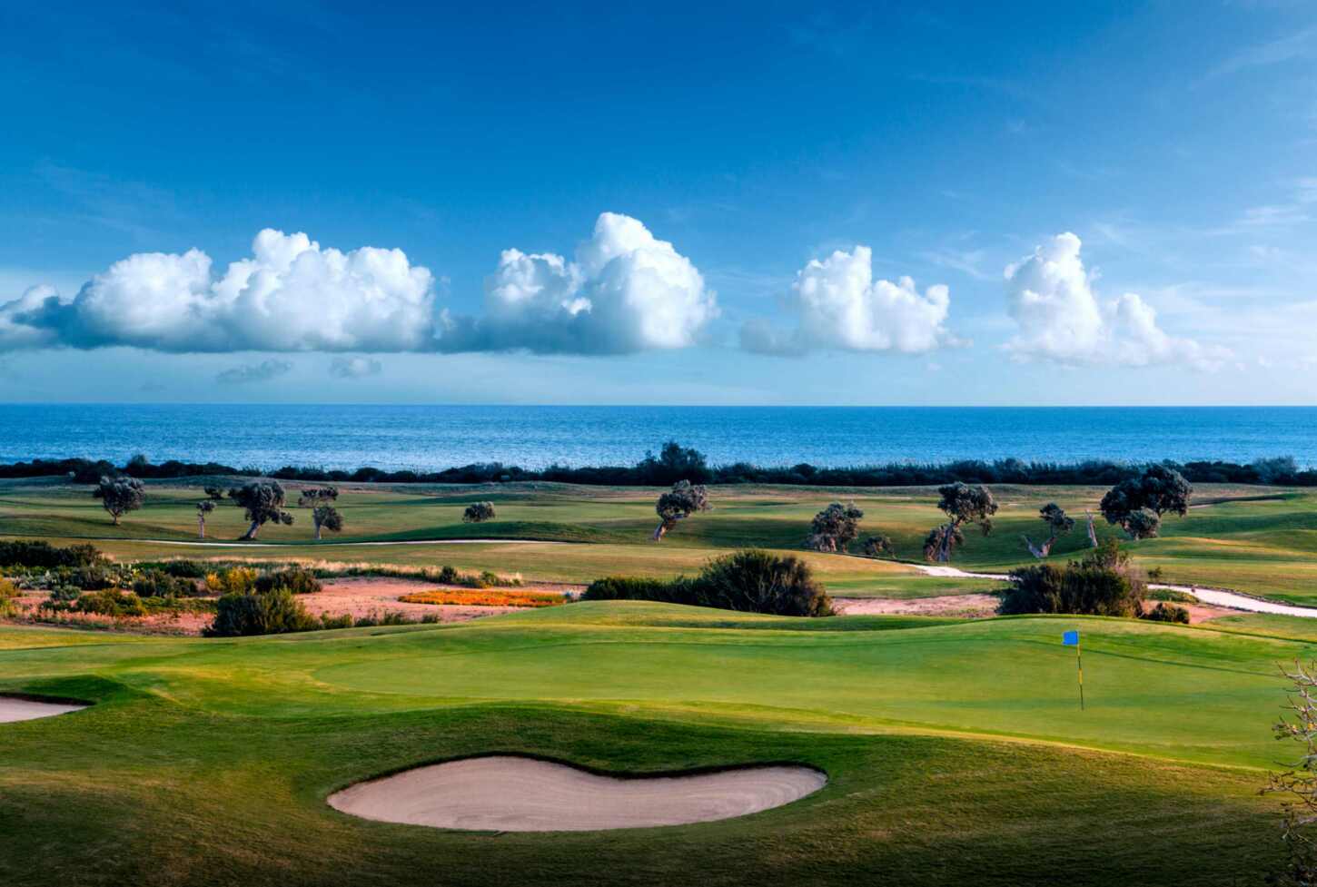 Golfplatzansicht