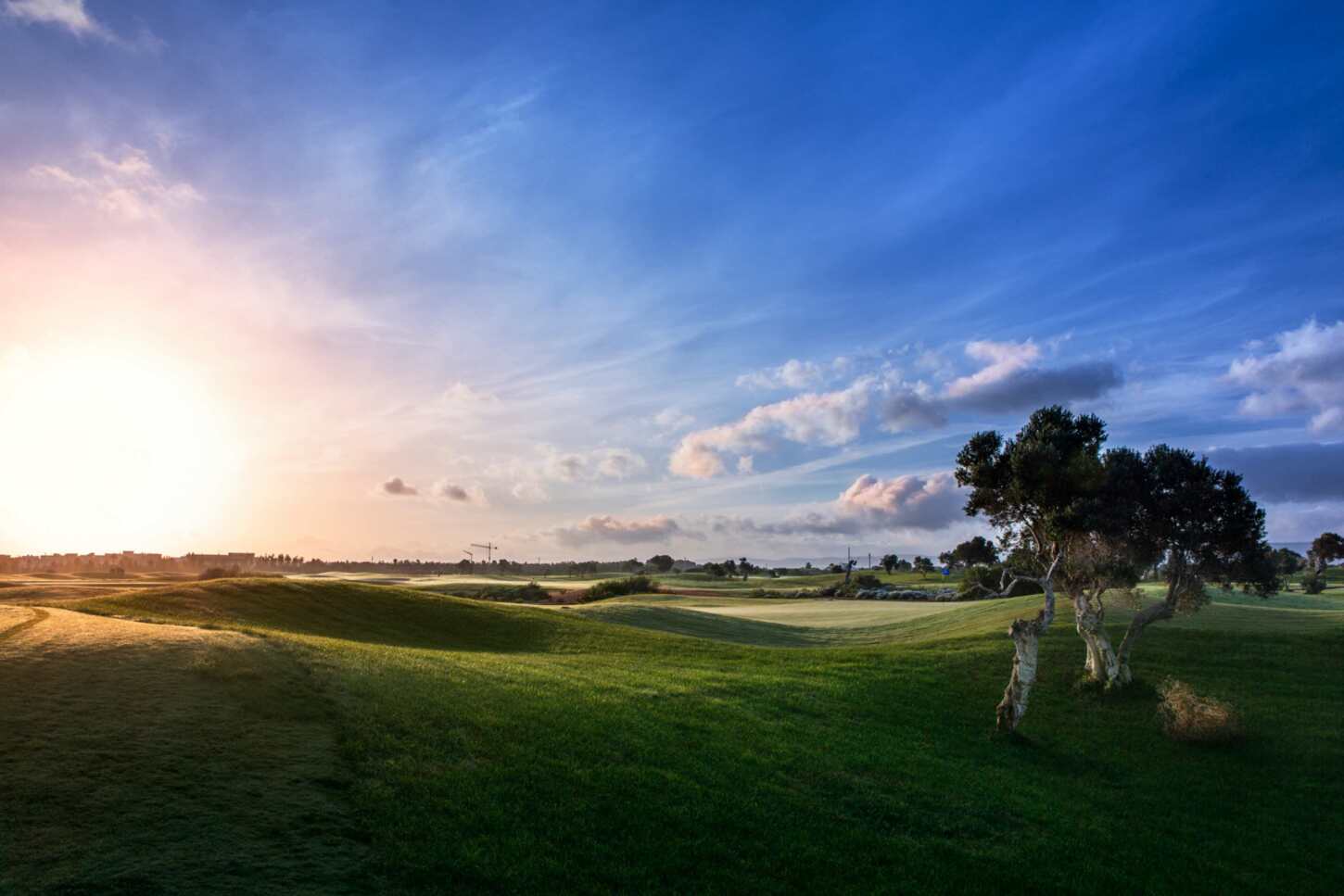 Golfplatzansicht