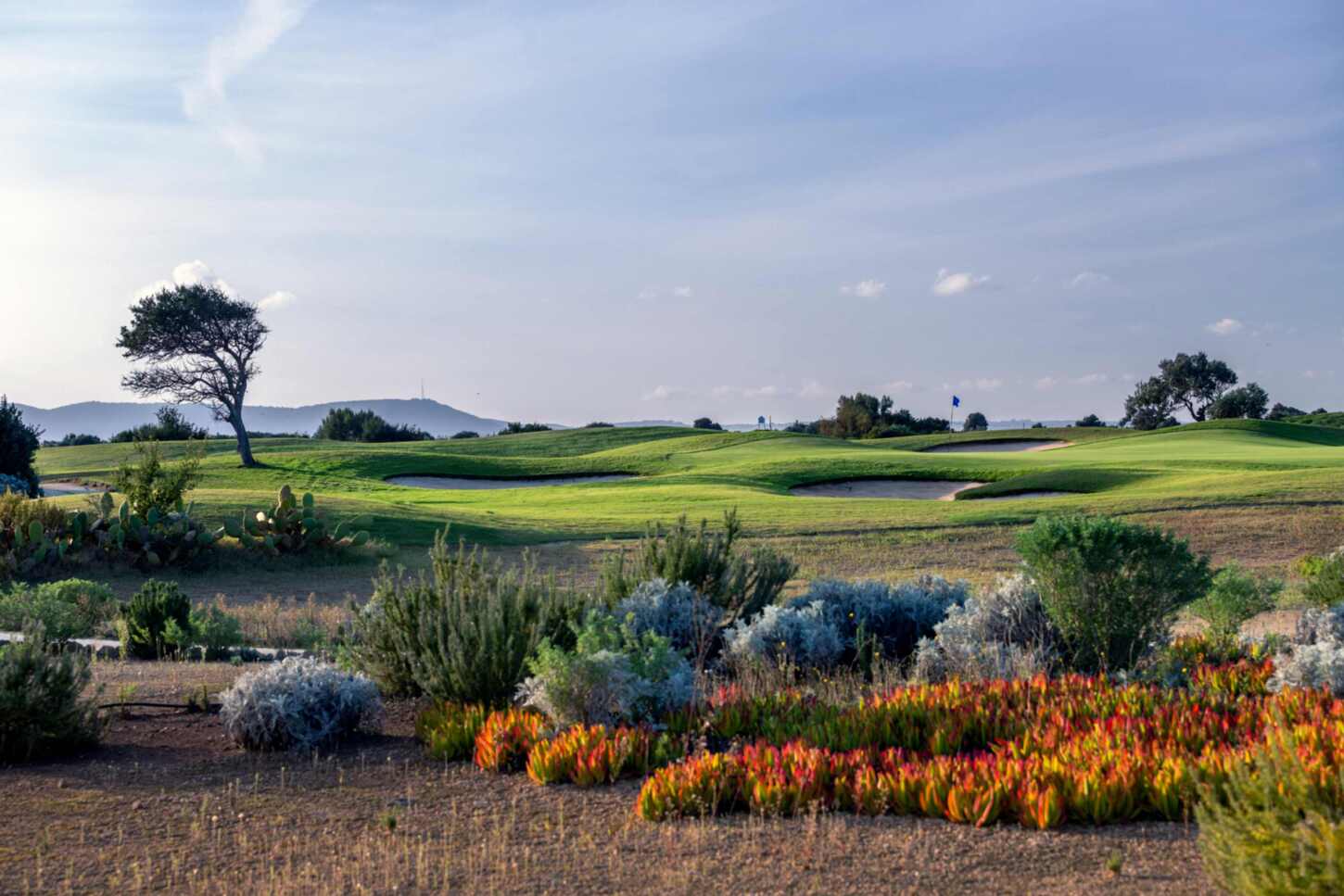 Golfplatzansicht