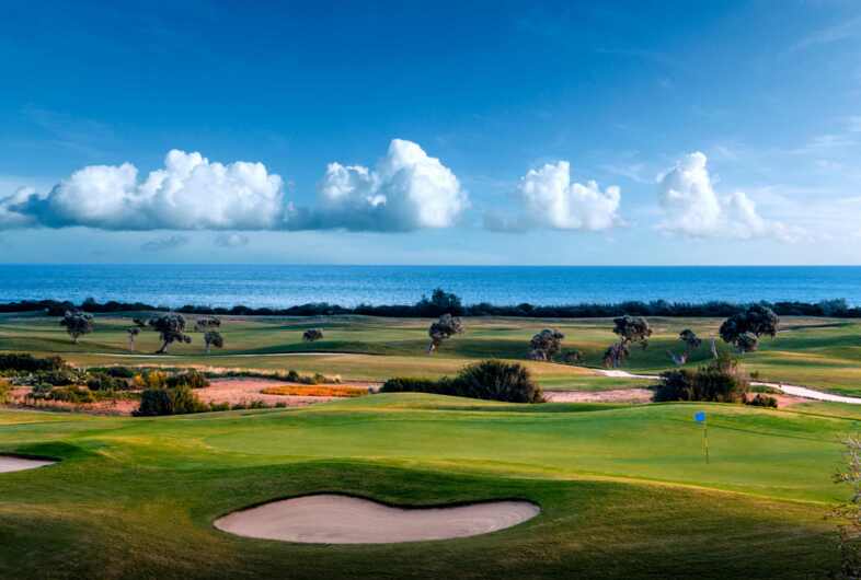 Golfplatzansicht